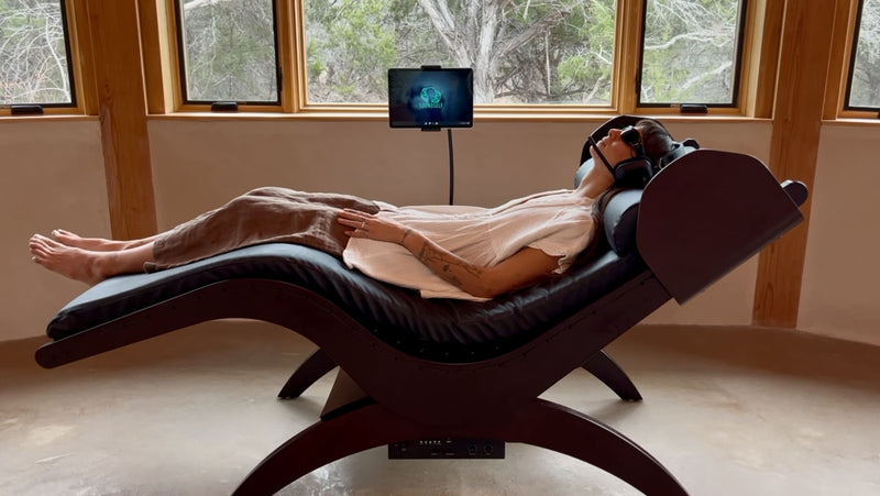 The SoundSelf System + Vibroacoustic Zero Gravity Chair + 1 Year of Evolution
